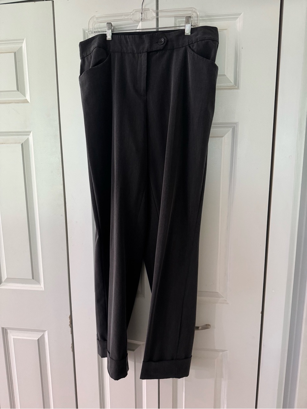 Classic Dark Grey Dress Pants